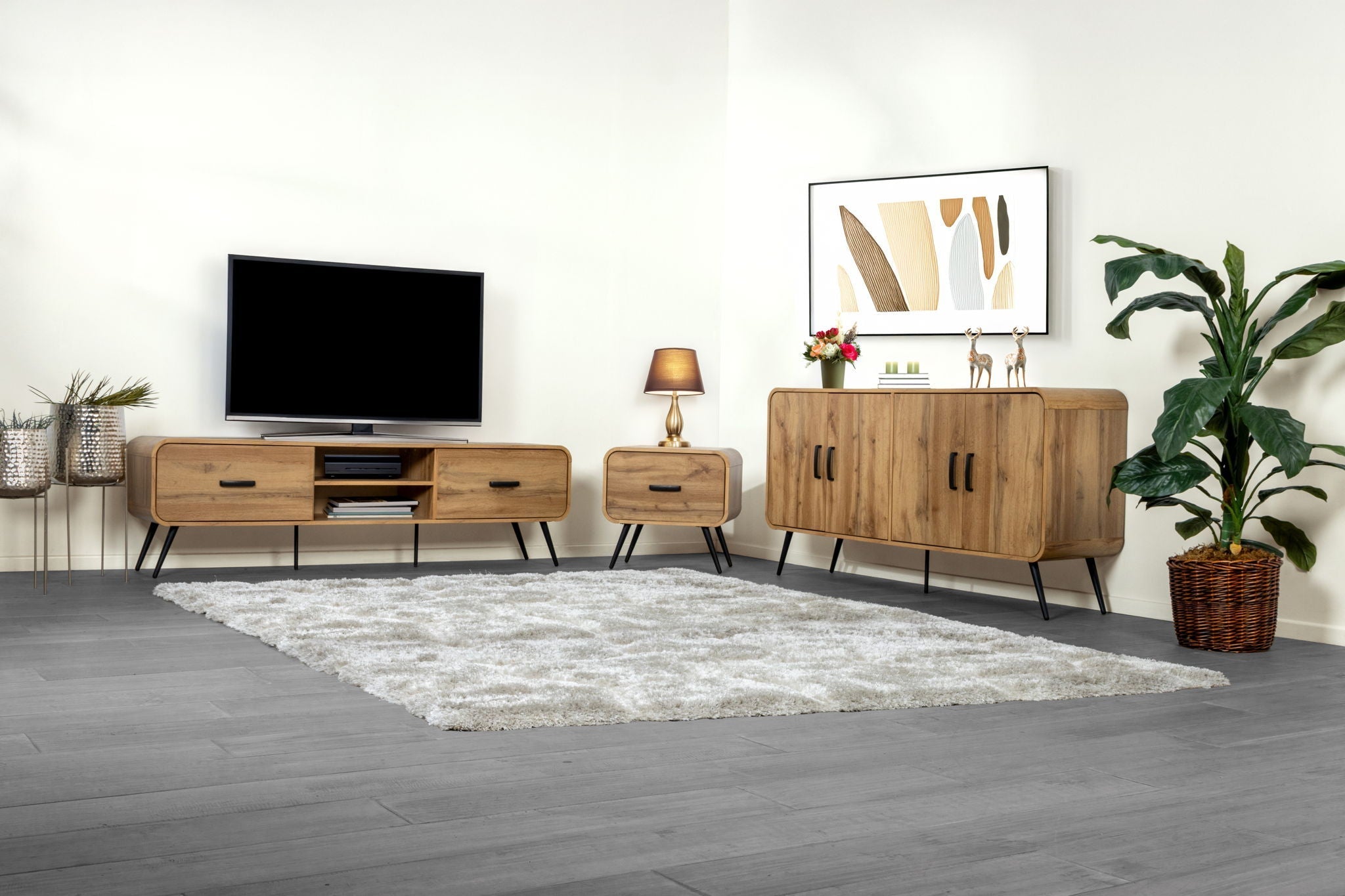 Rowan - 63 Sideboard/TV Console - Natural
