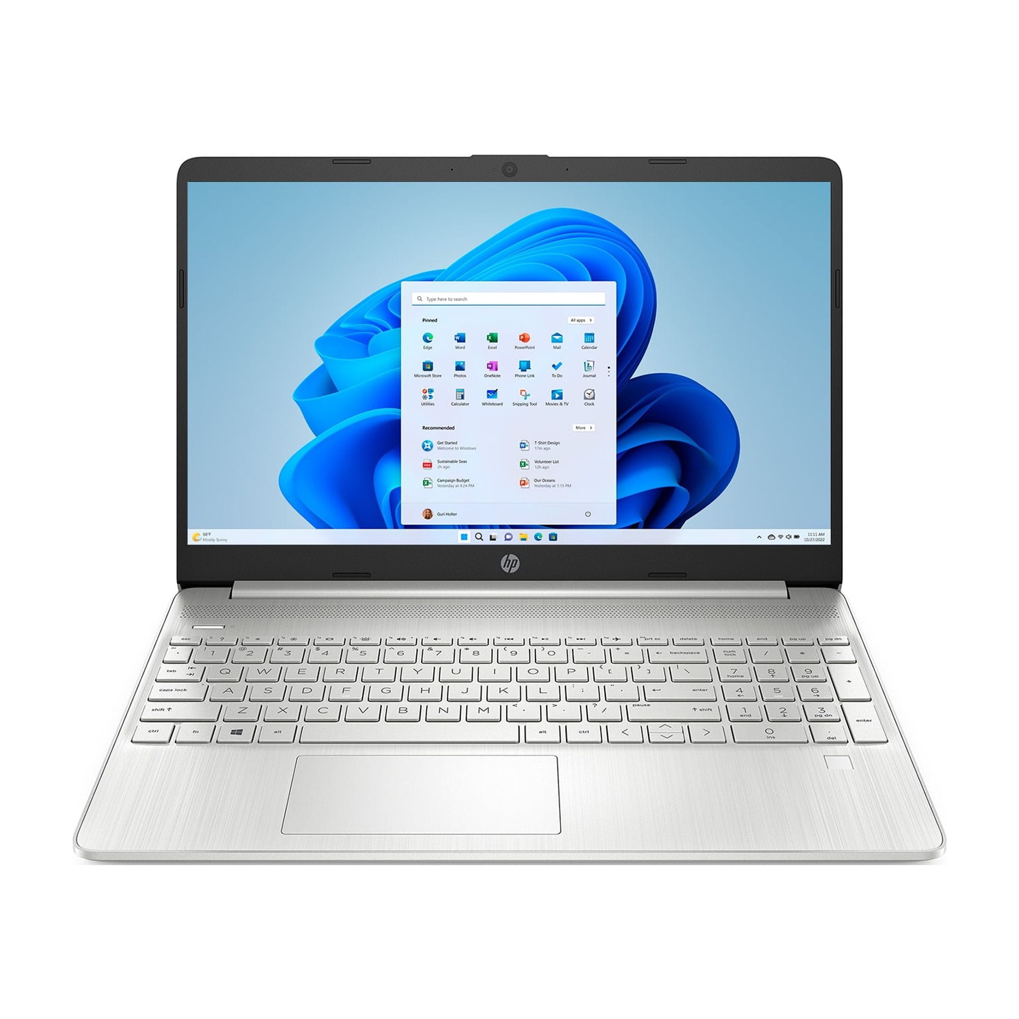 HP 15-dy2152wm 15.6 FHD i5-1135G7 2.4GHz Intel Iris Xe Graphics 8GB RAM 512GB SSD Win 10 Home Natural Silver