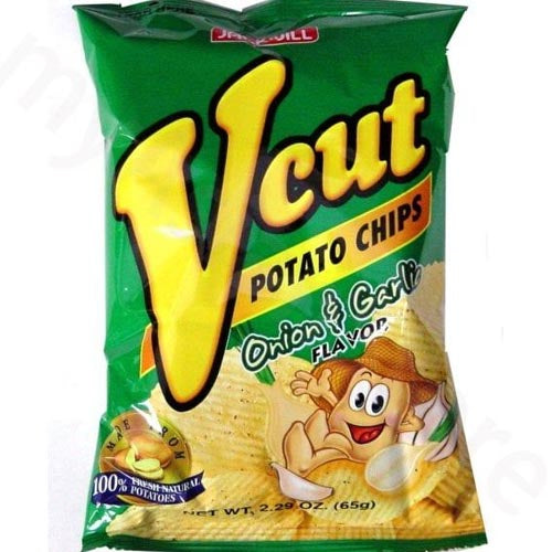 Jack & Jill - V-Cut Chip Onion / Garlic - 2.29 OZ