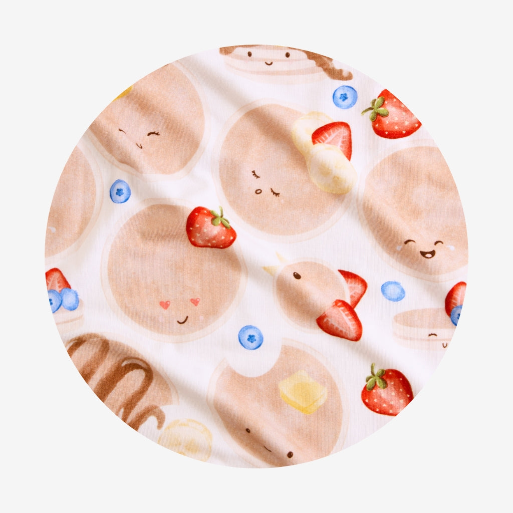 Pancakes Ruffled Twirl Bodysuit Dress