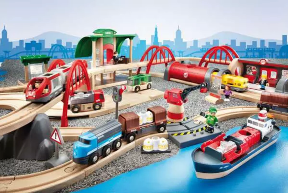 World Train Set Deluxe Railway Set