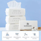 Disposable Cotton Face Towel for Sensitive Skin – 100% Pure Cotton, Wet and Dry Use, 50pcs or 100pcs