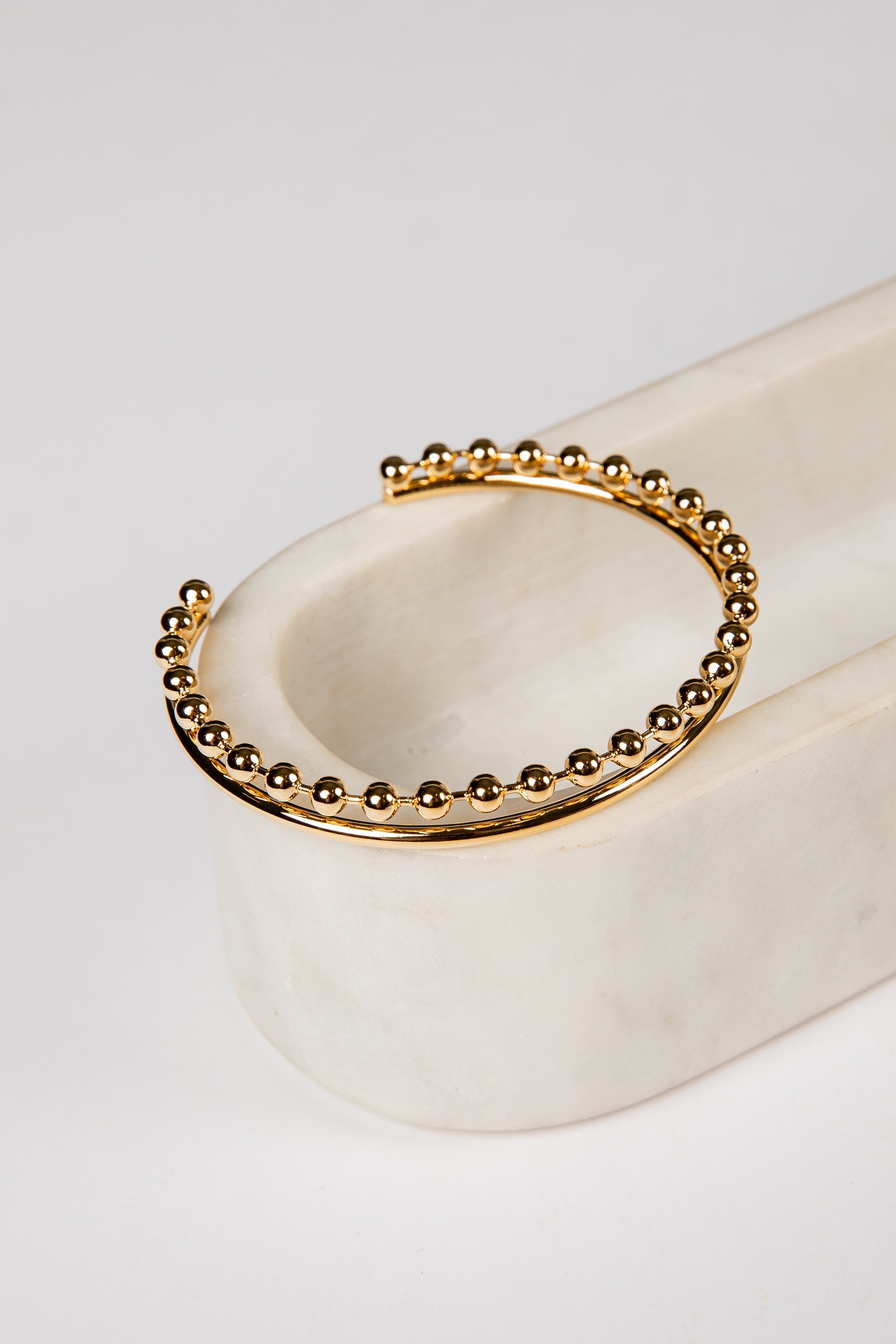 Maya Gold Cuff Bracelet